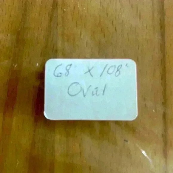 Gorgeous Scottish tablecloth. 68 x 108 oval. - Picture 6 of 6